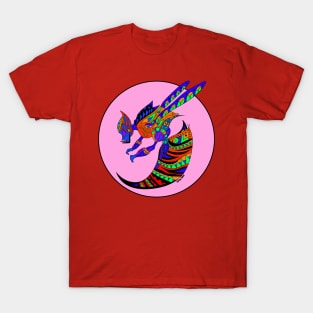 light bee in technicolor madness kaiju ecopop T-Shirt